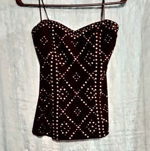 Cache Corset Top Sz 4